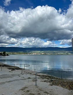 Vue de la grande plage