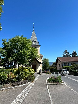 Le joli village de Corsier (GE)